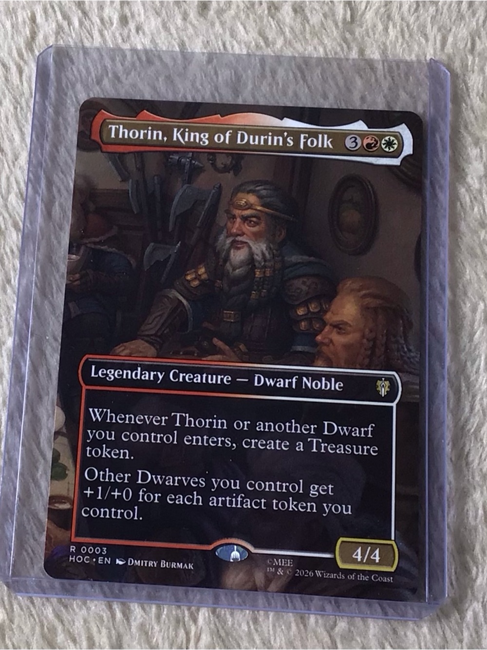Thorin, King of Durin's Folk